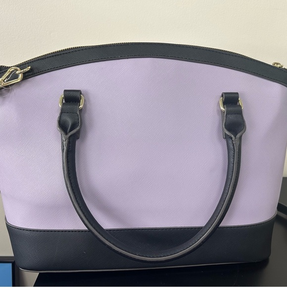 NWT Anne Klein Lavender and Navy Women's Bag - Picture 2 of 5